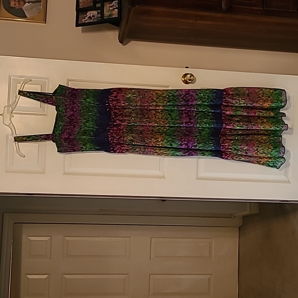 Sundress with sweater